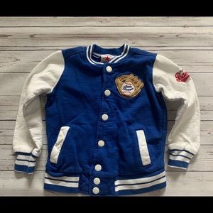 Toddler Baby boys baseball jacket